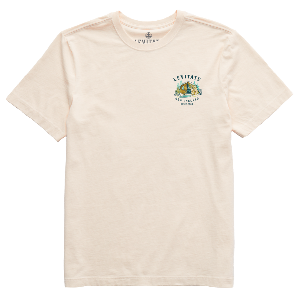 Men's Trippy Camp Short Sleeve Premium Tee - Levitate