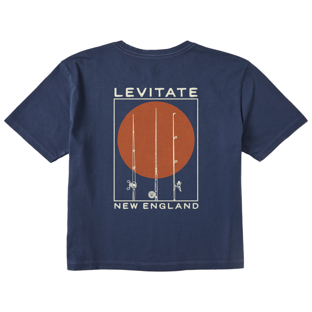 Women's Quiver Fish Short Sleeve Premium Tee - Levitate
