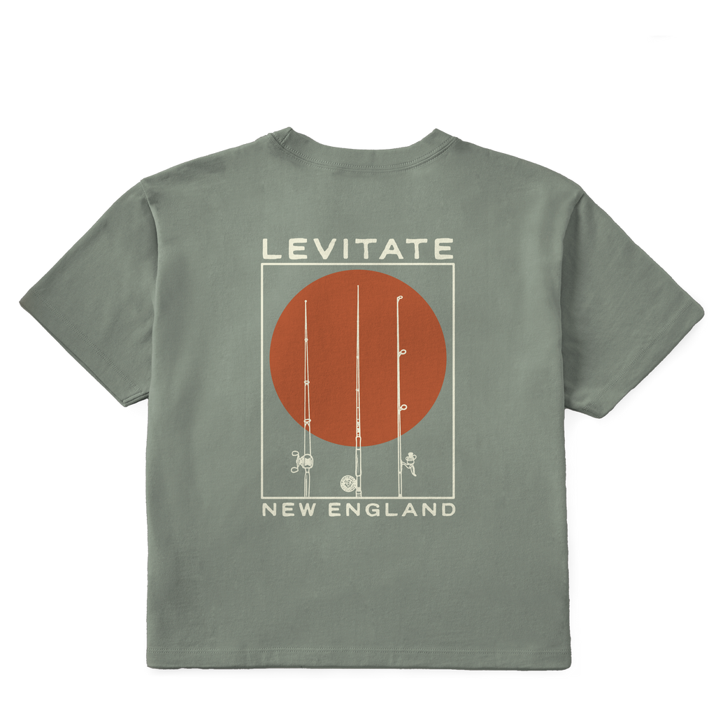 Women's Quiver Fish Short Sleeve Premium Tee - Levitate