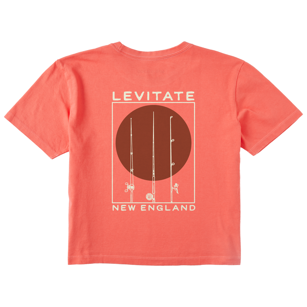Women's Quiver Fish Short Sleeve Premium Tee - Levitate