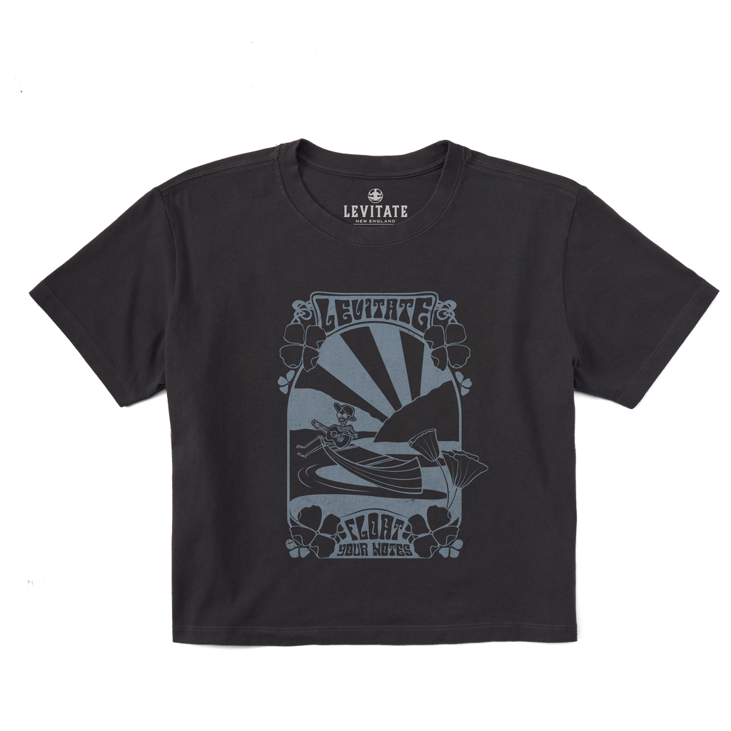 Women's Float Your Notes Short Sleeve Premium Tee - Levitate
