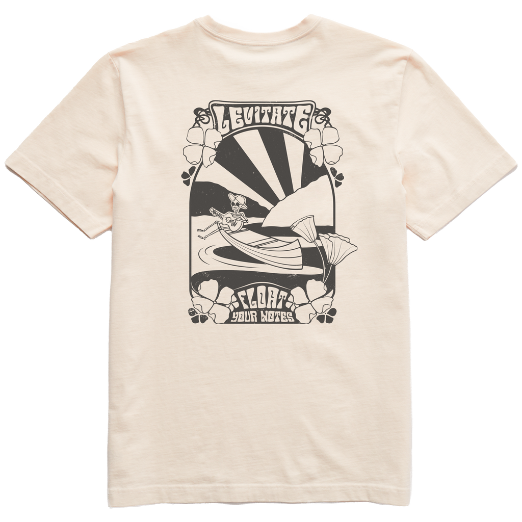 Men's Float Your Notes Short Sleeve Premium Tee - Levitate
