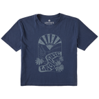Women's Up The Creek Short Sleeve Premium Tee - Levitate