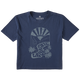 Delta Blue - Women's Up The Creek Short Sleeve Premium Tee