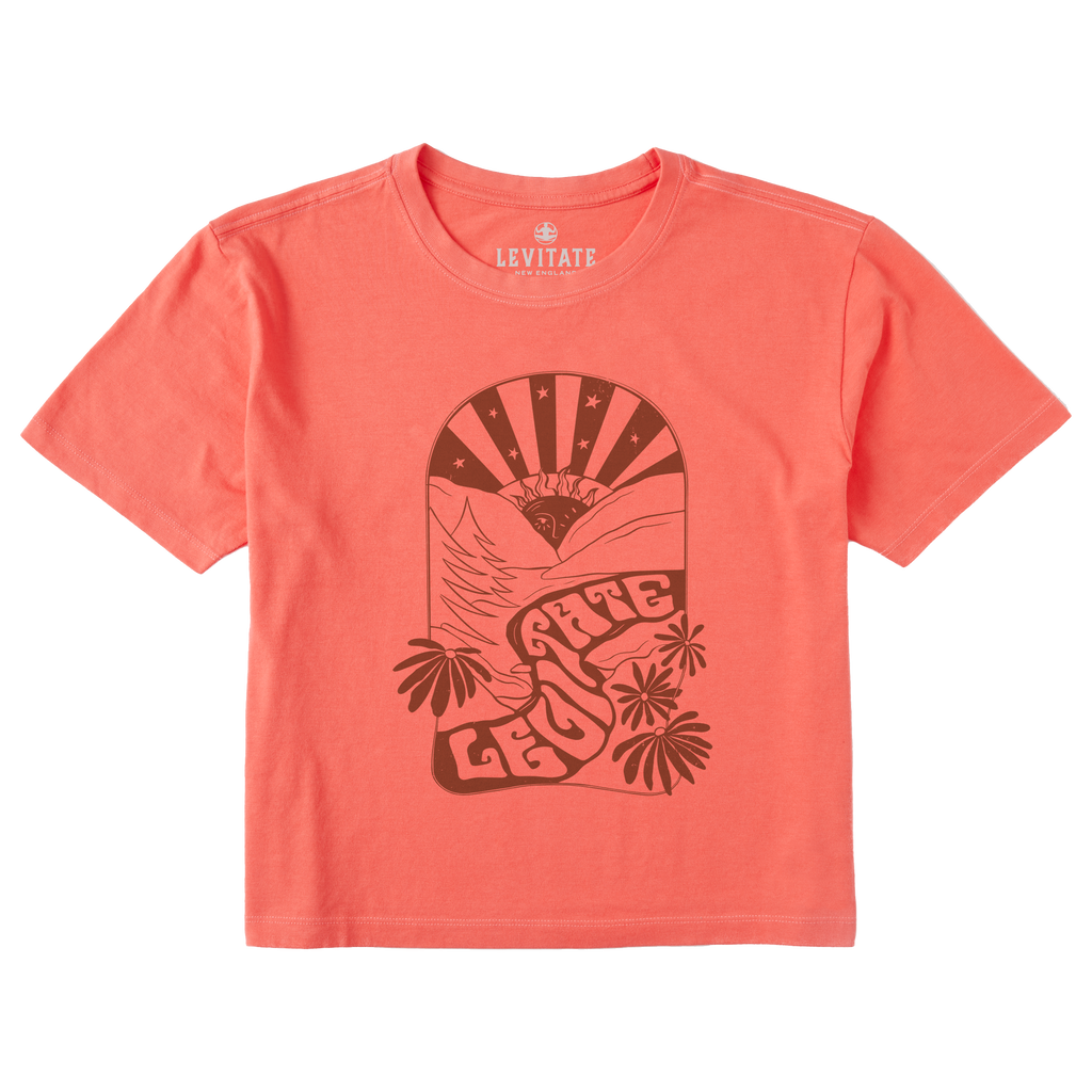 Women's Up The Creek Short Sleeve Premium Tee - Levitate