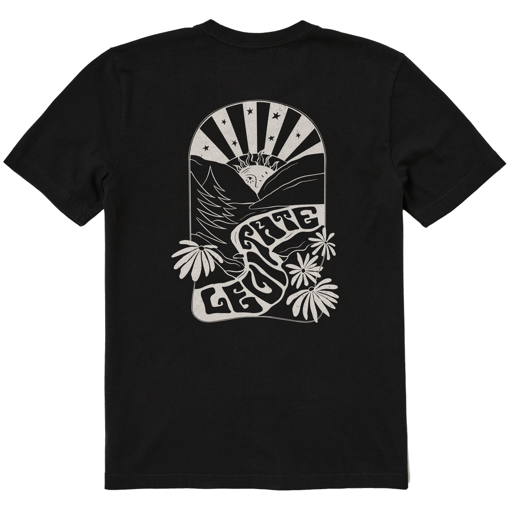 Men's Up The Creek Short Sleeve Premium Tee - Levitate