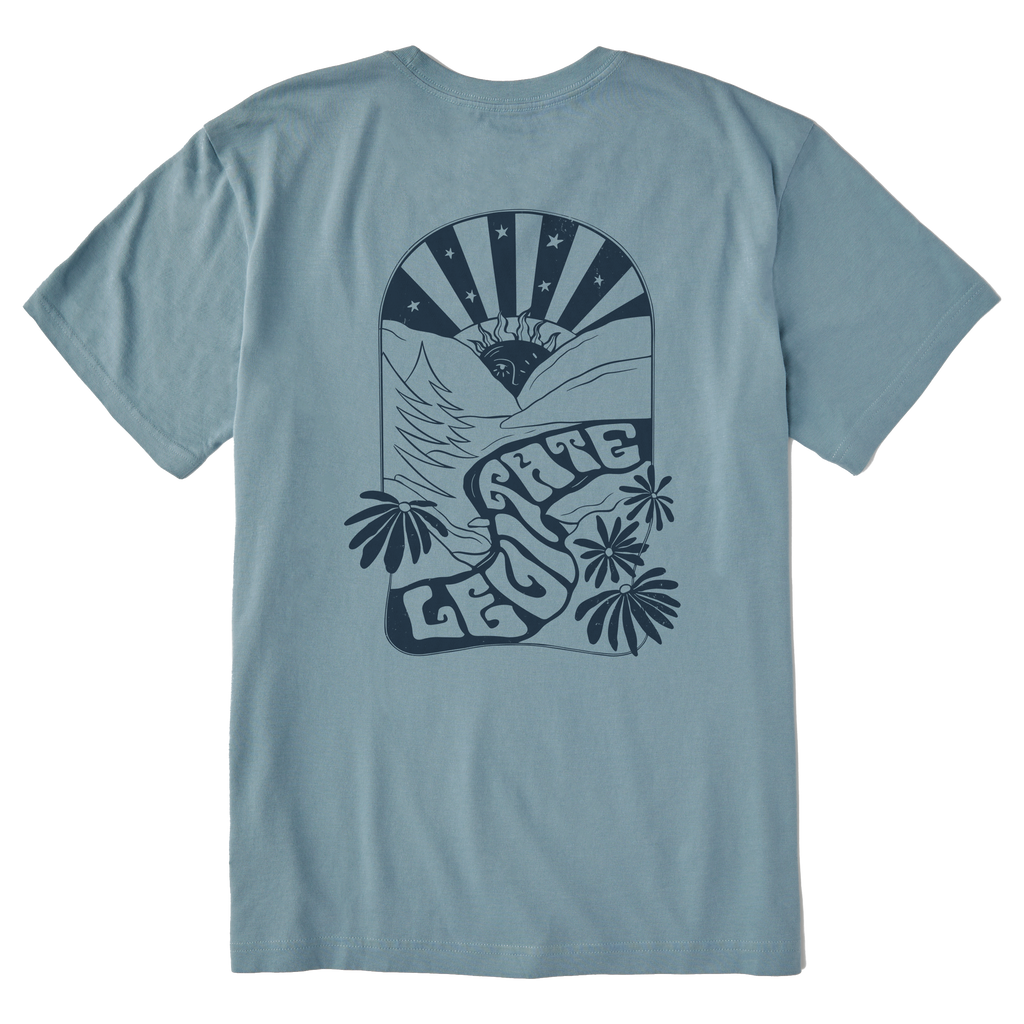 Men's Up The Creek Short Sleeve Premium Tee - Levitate