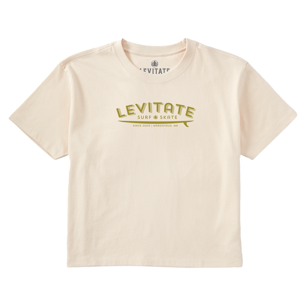 Women's Longboard Short Sleeve Premium Tee - Levitate