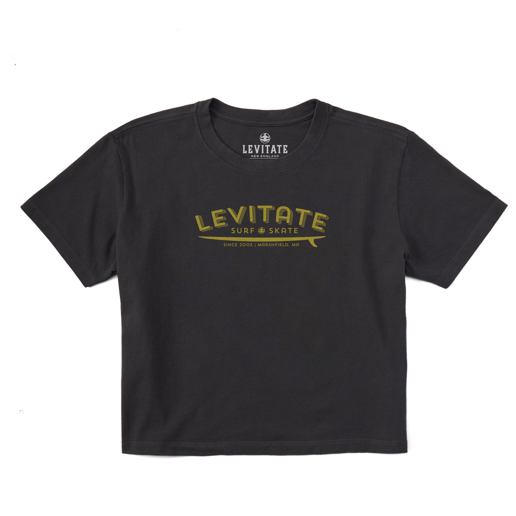 Women's Longboard Short Sleeve Premium Tee - Levitate