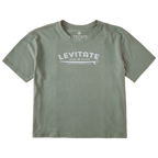 Women's Longboard Short Sleeve Premium Tee - Levitate