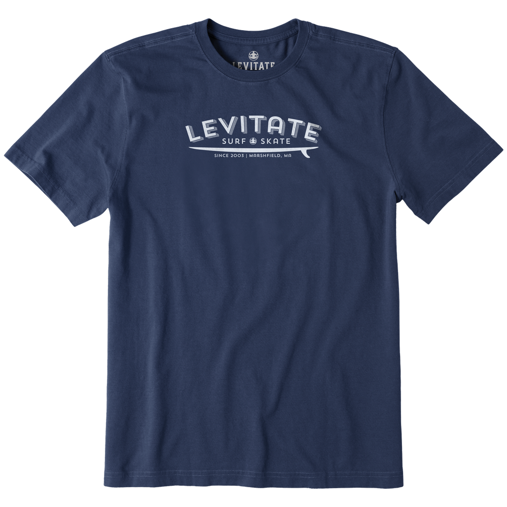 Men's Longboard Short Sleeve Premium Tee - Levitate