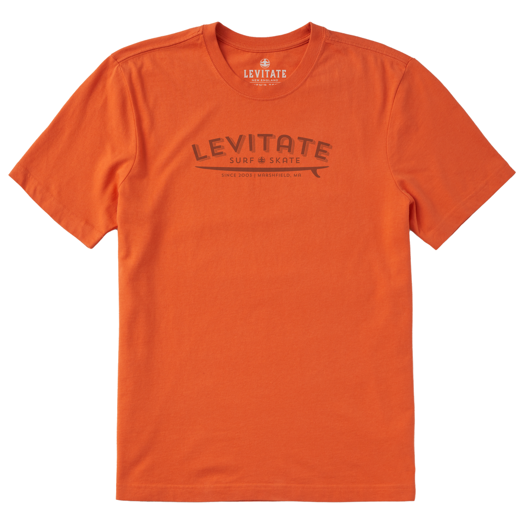 Men's Longboard Short Sleeve Premium Tee - Levitate