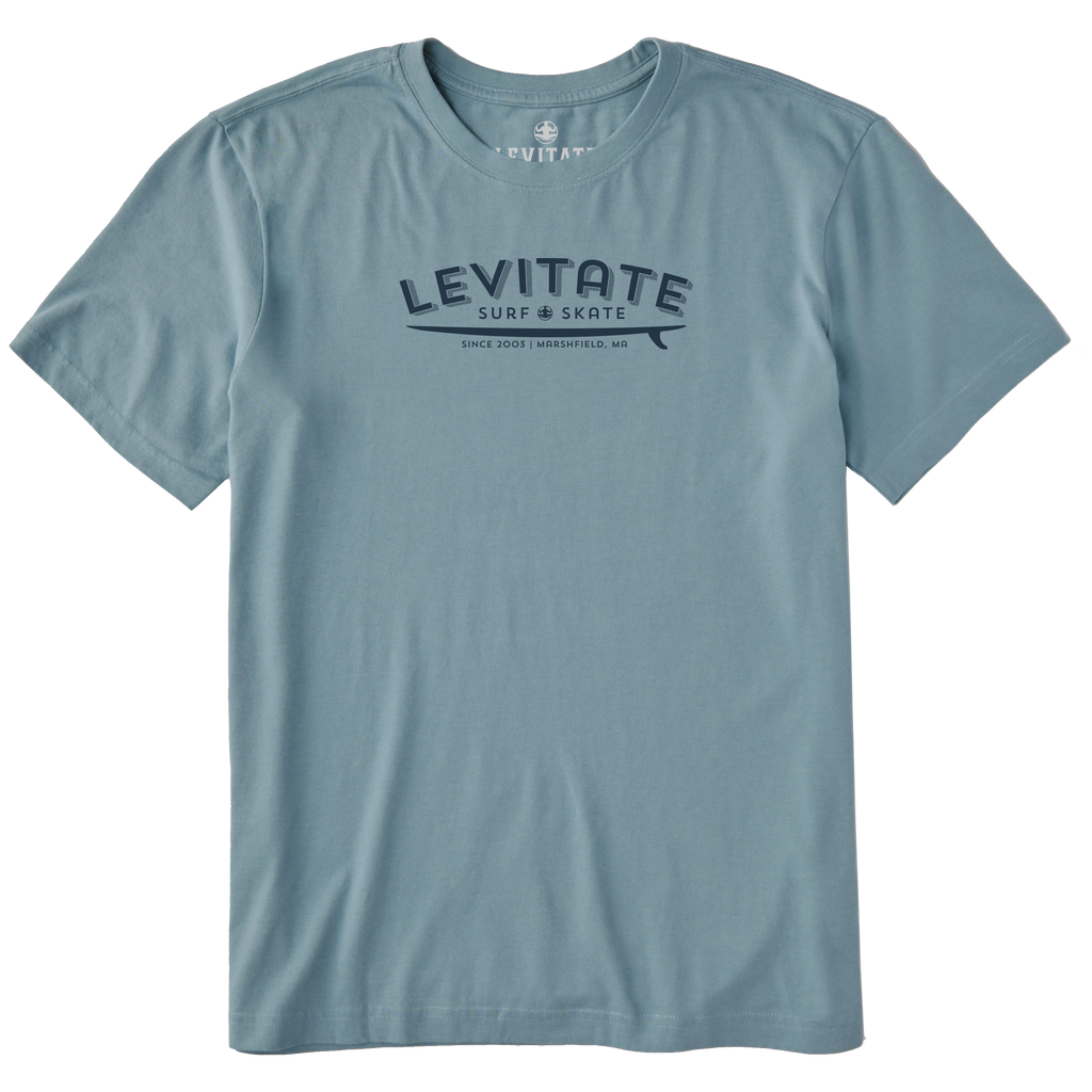 Men's Longboard Short Sleeve Premium Tee - Levitate