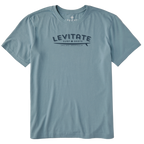 Men's Longboard Short Sleeve Premium Tee - Levitate