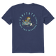Delta Blue - Men's Los Muertos Short Sleeve Premium Tee
