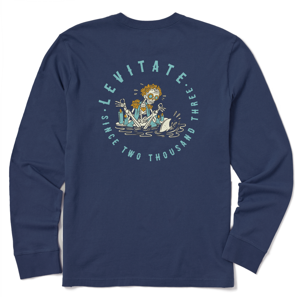 Men's Los Muertos Long Sleeve Premium Tee - Levitate