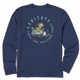 Delta Blue - Men's Los Muertos Long Sleeve Premium Tee