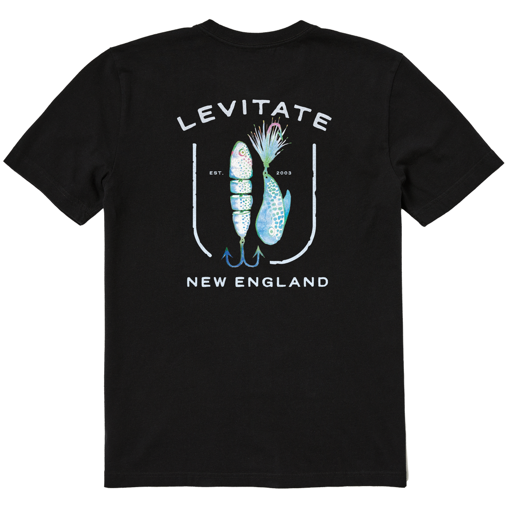 Men's Lured In Short Sleeve Premium Tee - Levitate
