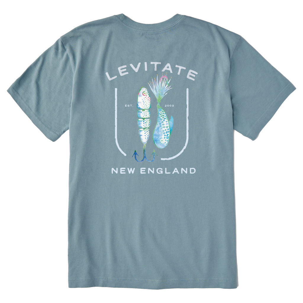 Men's Lured In Short Sleeve Premium Tee - Levitate