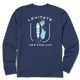 Delta Blue - Men's Lured In Long Sleeve Premium Tee