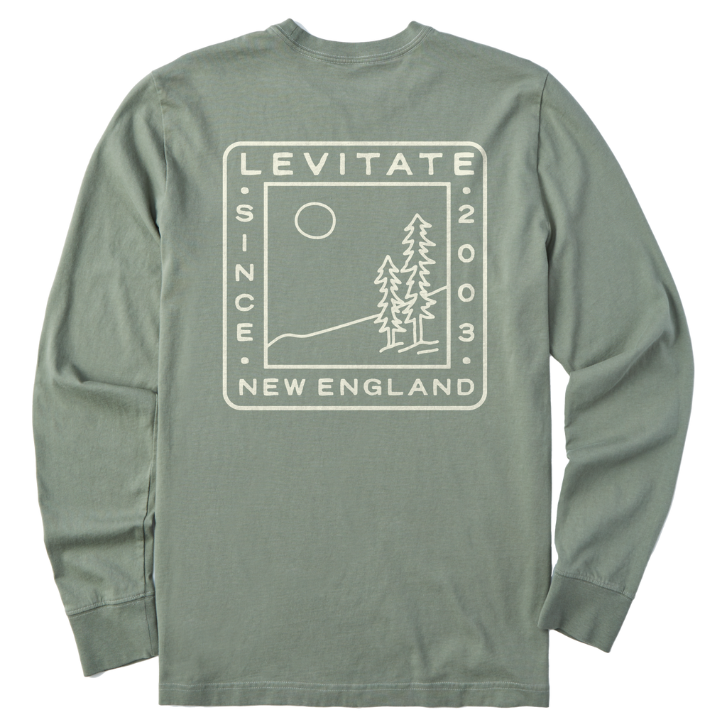 Men's Levitate Outdoors Long Sleeve Premium Tee - Levitate