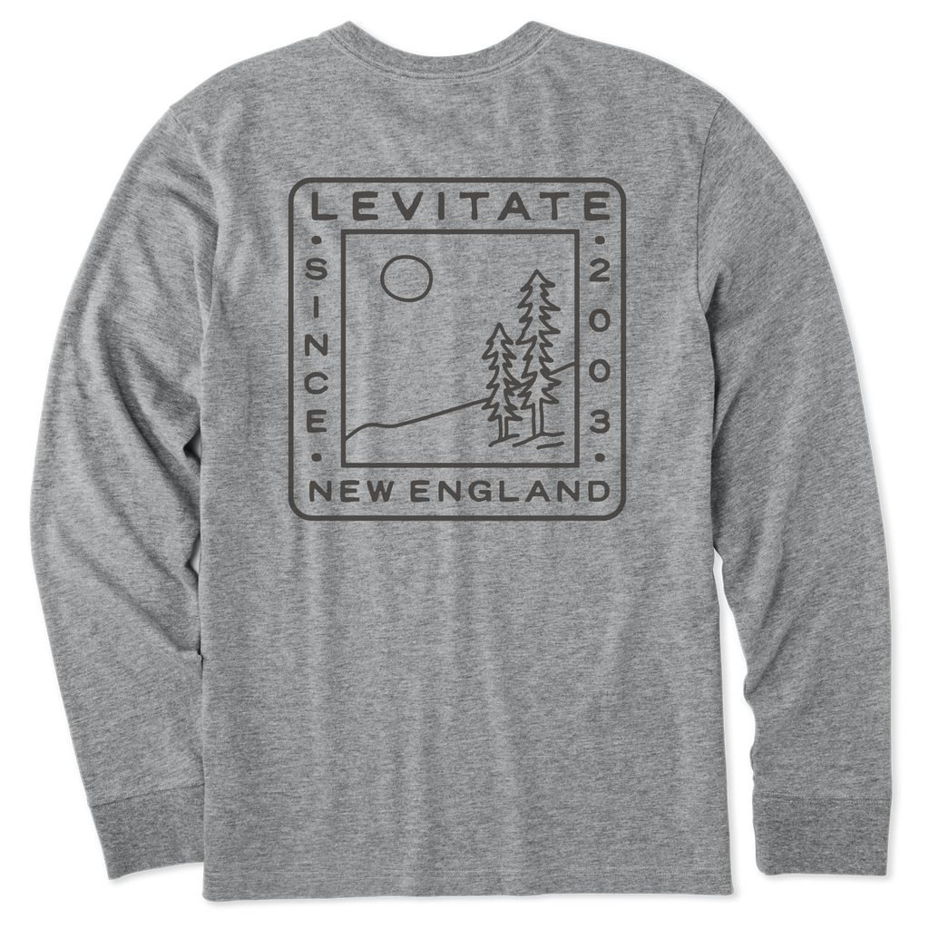Men's Levitate Outdoors Long Sleeve Premium Tee - Levitate