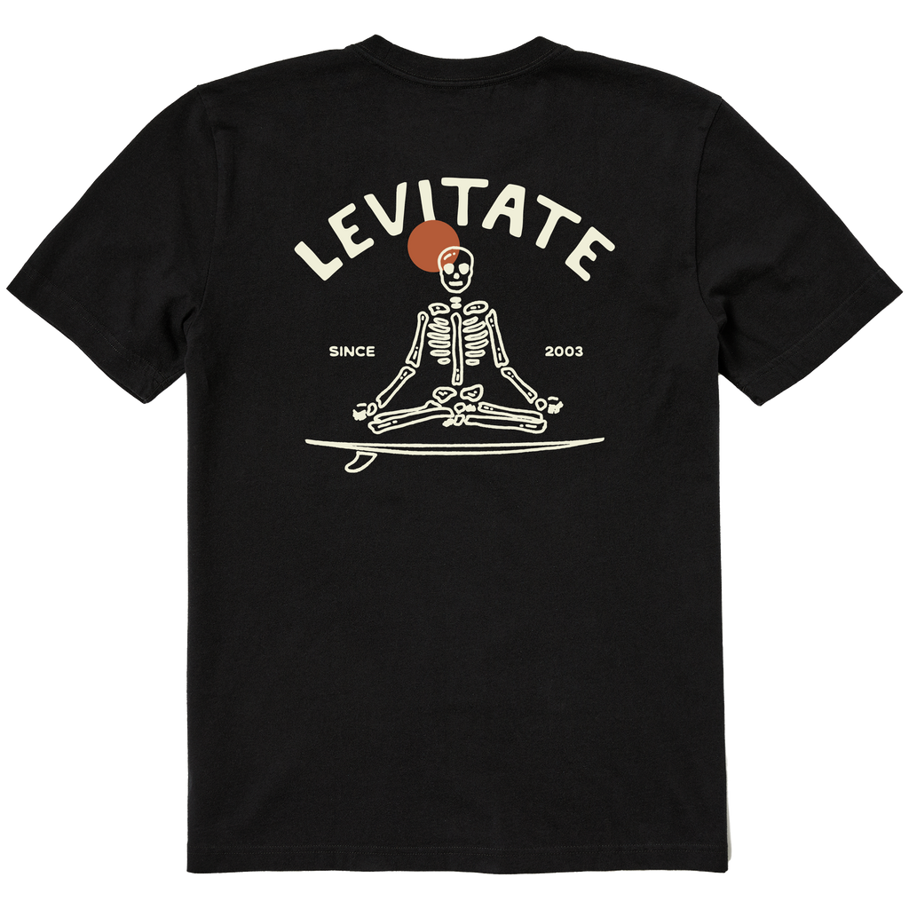 Men's Meditate Your Day Short Sleeve Premium Tee - Levitate
