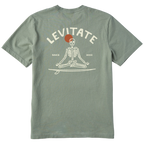 Men's Meditate Your Day Short Sleeve Premium Tee - Levitate