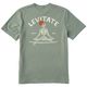 Eucalyptus - Men's Meditate Your Day Short Sleeve Premium Tee