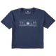 Delta Blue - Women's Levitate Your Day Short Sleeve Premium Tee