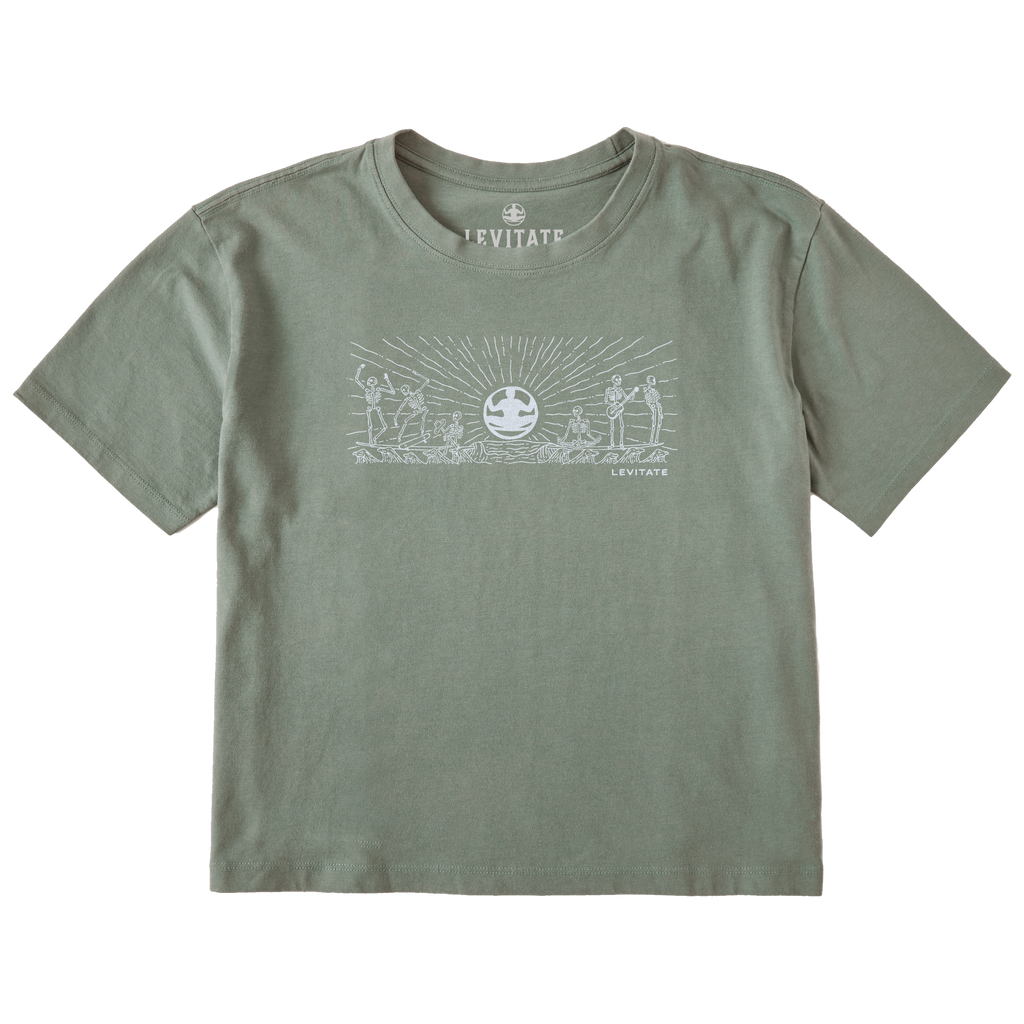 Women's Levitate Your Day Short Sleeve Premium Tee - Levitate