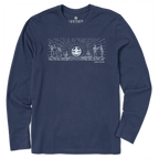Men's Levitate Your Day Long Sleeve Premium Tee - Levitate