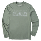 Men's Levitate Your Day Long Sleeve Premium Tee - Levitate