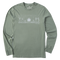 Eucalyptus - Men's Levitate Your Day Long Sleeve Premium Tee