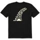 Black - Men's Fin Short Sleeve Premium Tee