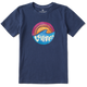 Delta Blue - Kid's Rainbow Wave Short Sleeve Premium Tee