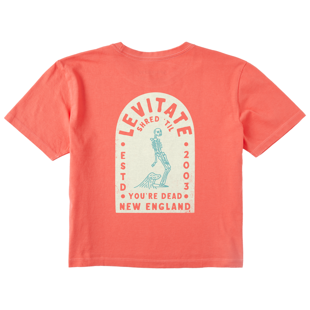 Women's Tombstone Noseride Short Sleeve Premium Tee - Levitate