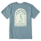 Walden Blue - Men's Tombstone Noseride Short Sleeve Premium Tee