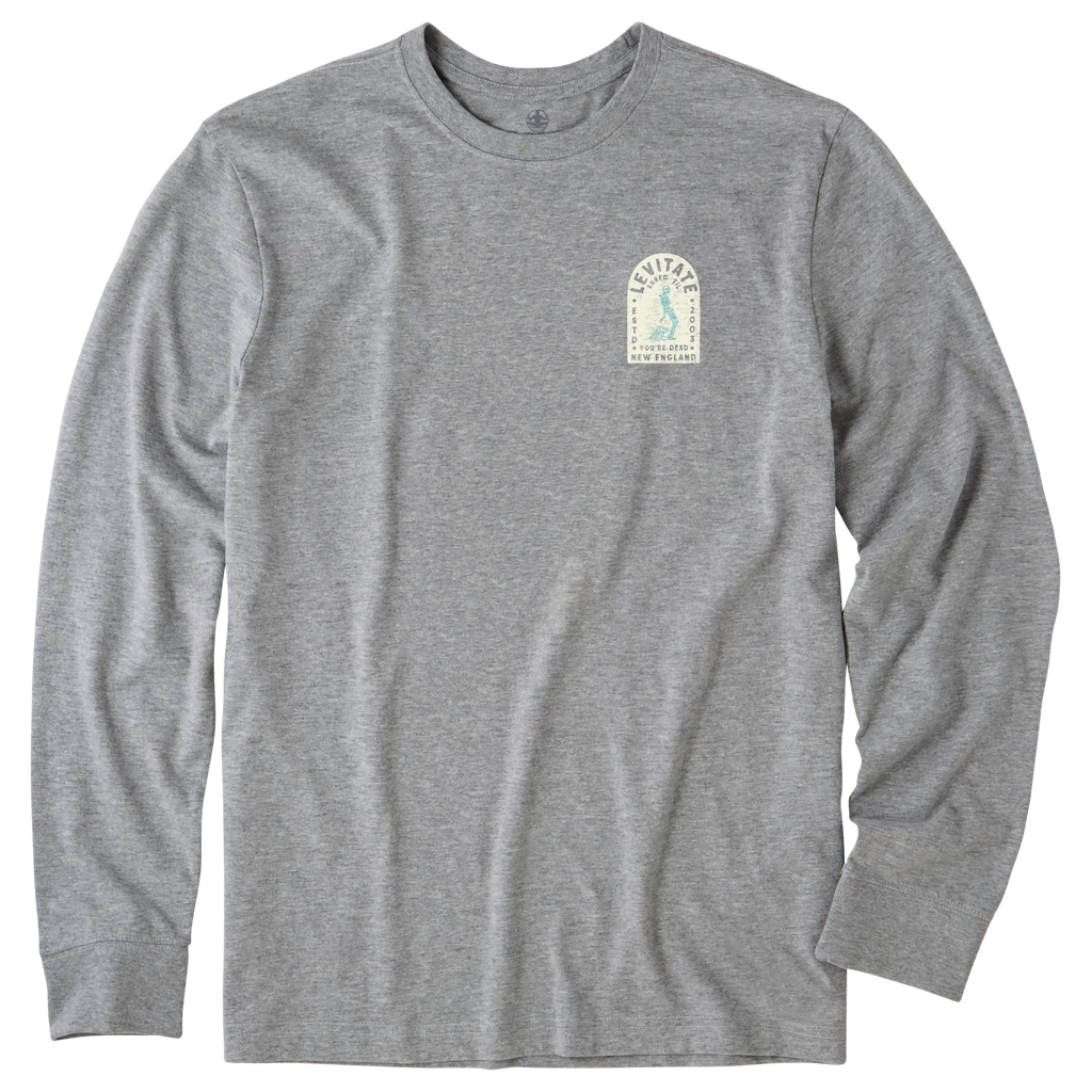 Men's Tombstone Noseride Long Sleeve Premium Tee - Levitate