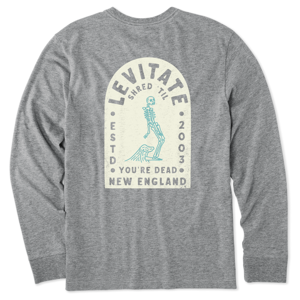 Men's Tombstone Noseride Long Sleeve Premium Tee - Levitate