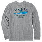 Men's Trippy Trawler Long Sleeve Premium Tee - Levitate