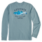Walden Blue - Men's Trippy Fish Long Sleeve Premium Tee
