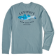 Walden Blue - Men's Trippy Fish Long Sleeve Premium Tee