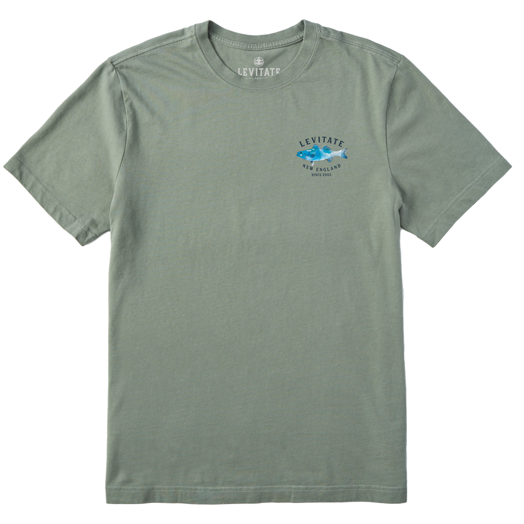 Men's Trippy Fish Short Sleeve Premium Tee - Levitate