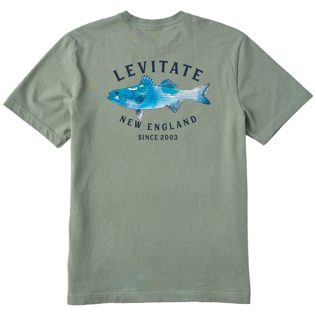 Men's Trippy Fish Short Sleeve Premium Tee - Levitate