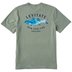 Men's Trippy Fish Short Sleeve Premium Tee - Levitate