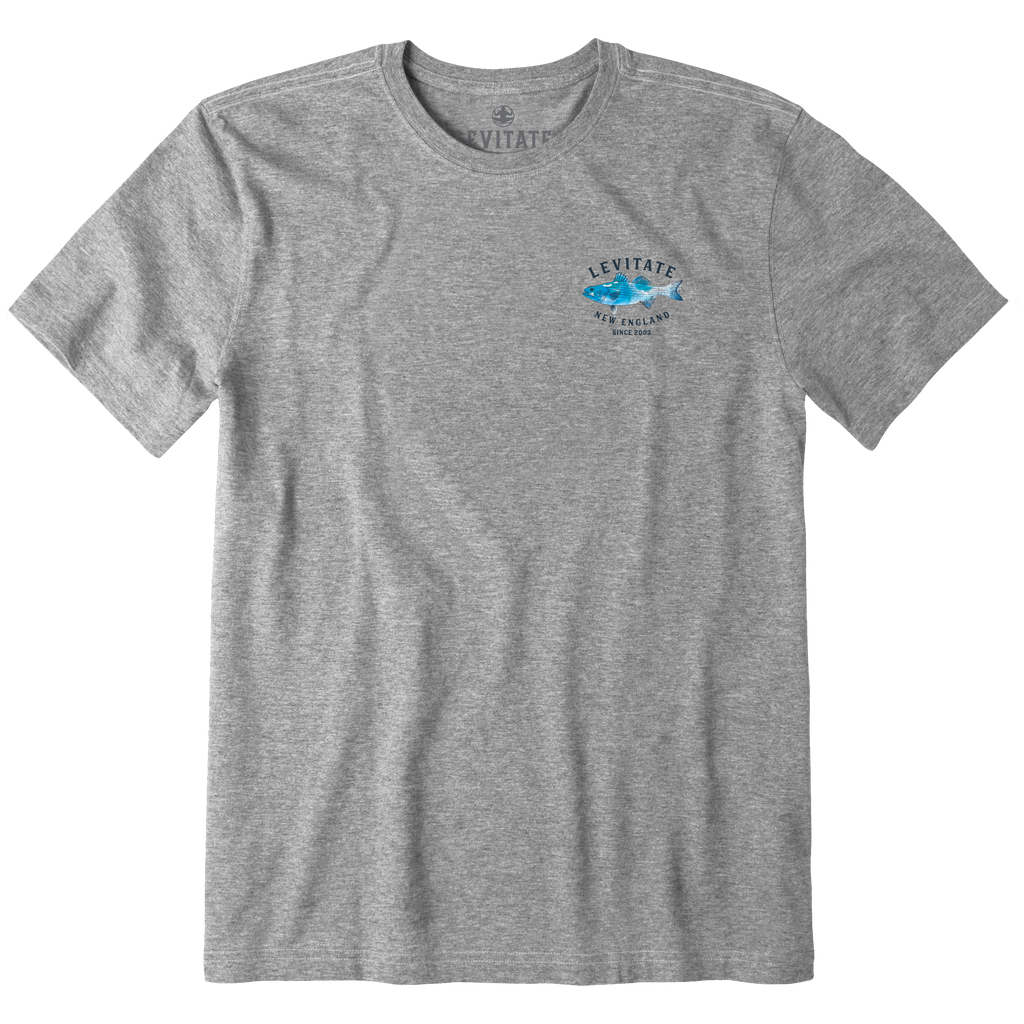 Men's Trippy Fish Short Sleeve Premium Tee - Levitate