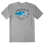 Men's Trippy Fish Short Sleeve Premium Tee - Levitate