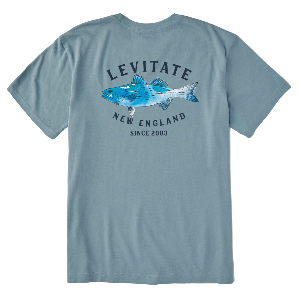 Men's Trippy Fish Short Sleeve Premium Tee - Levitate