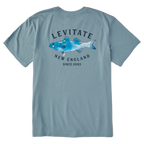 Men's Trippy Fish Short Sleeve Premium Tee - Levitate